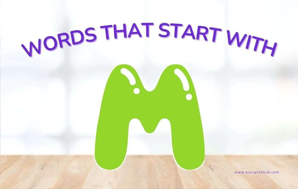 Words that start with M