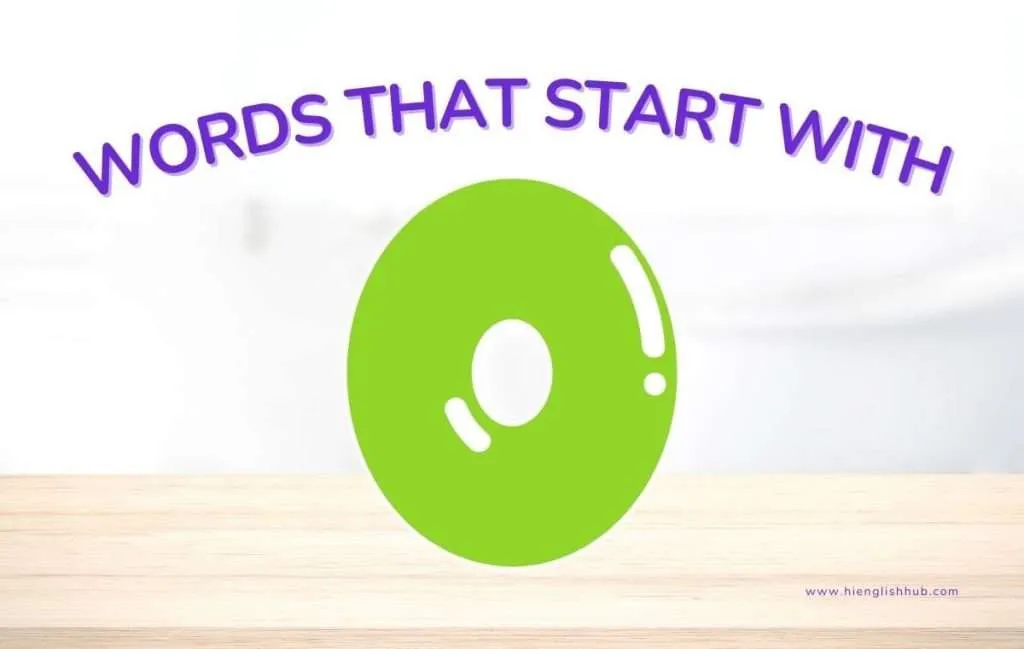 Words that start with O