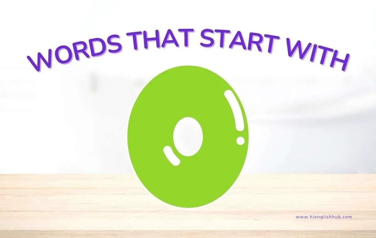 Words that start with O