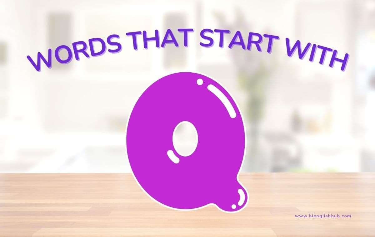 Words that start with Q