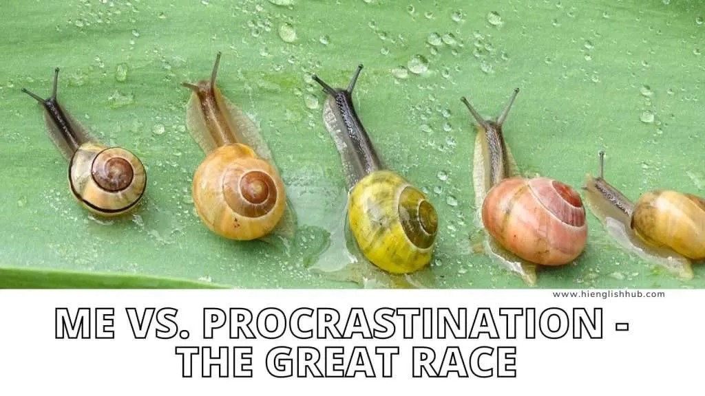 Funny procrastination meme