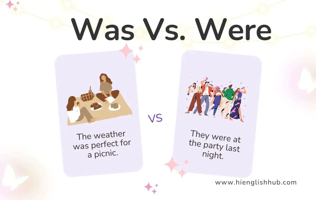 Was vs were grammar