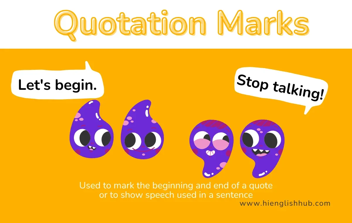 Quotation marks