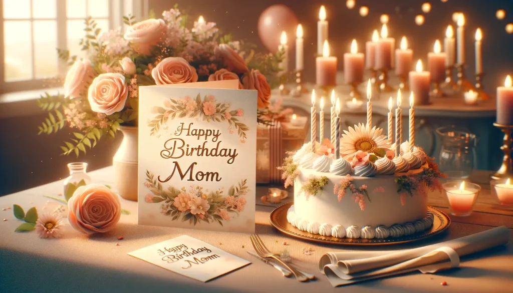 Happy birthday mom